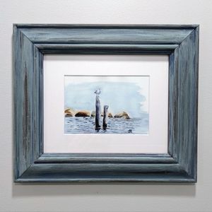 🎨 Framed & Matted Art Print